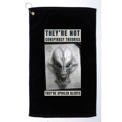 Alien Ufo Conspiracy Theory Disclosure Golf Towel