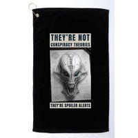 Alien Ufo Conspiracy Theory Disclosure Golf Towel