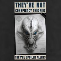 Alien Ufo Conspiracy Theory Disclosure Golf Towel