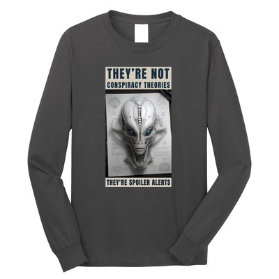 Alien Ufo Conspiracy Theory Disclosure Long Sleeve Shirt
