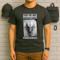 Alien Ufo Conspiracy Theory Disclosure T-Shirt