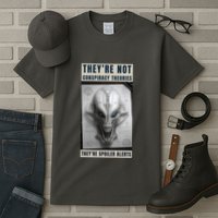 Alien Ufo Conspiracy Theory Disclosure Tall T-Shirt