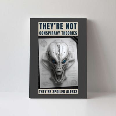 Alien Ufo Conspiracy Theory Disclosure Canvas