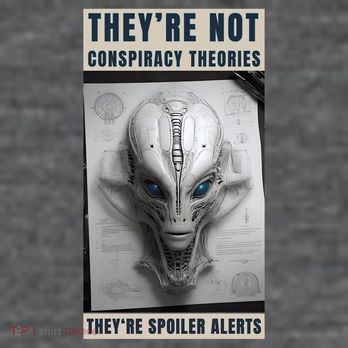 Alien Ufo Conspiracy Theory Disclosure Premium T-Shirt