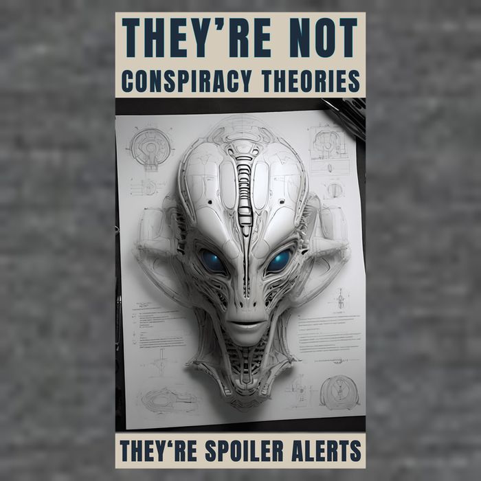 Alien Ufo Conspiracy Theory Disclosure Tall Sweatshirt