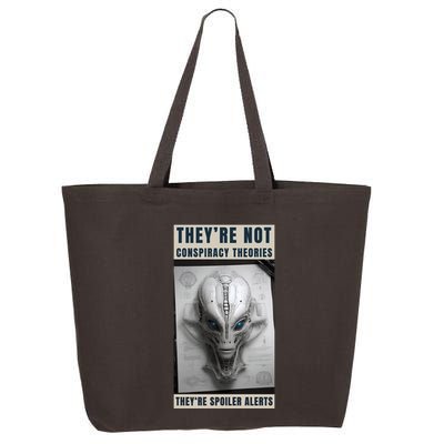 Alien Ufo Conspiracy Theory Disclosure 25L Jumbo Tote