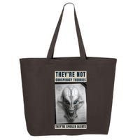 Alien Ufo Conspiracy Theory Disclosure 25L Jumbo Tote