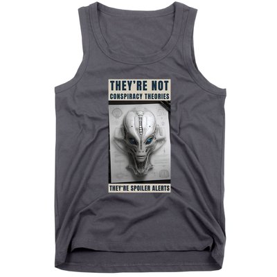 Alien Ufo Conspiracy Theory Disclosure Tank Top