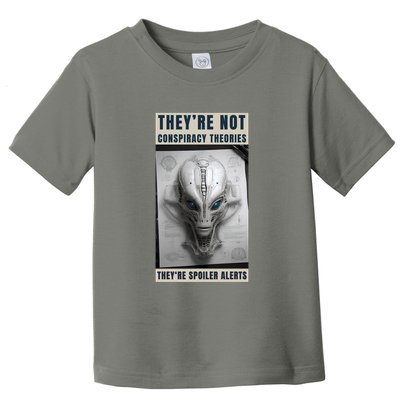 Alien Ufo Conspiracy Theory Disclosure Toddler T-Shirt