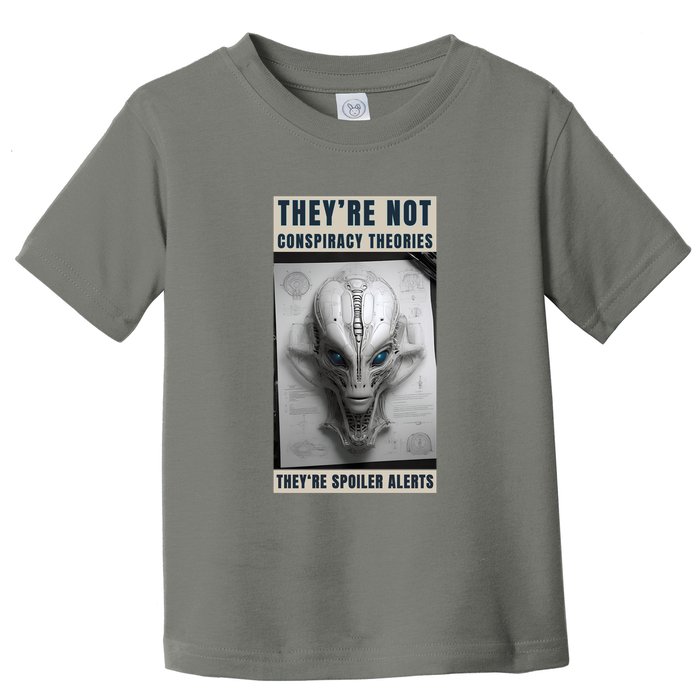 Alien Ufo Conspiracy Theory Disclosure Toddler T-Shirt