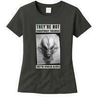 Alien Ufo Conspiracy Theory Disclosure Womens T-Shirt