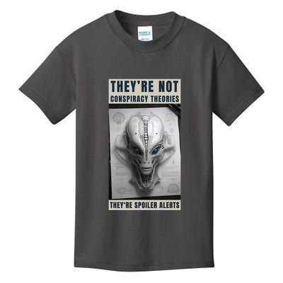 Alien Ufo Conspiracy Theory Disclosure Kids T-Shirt