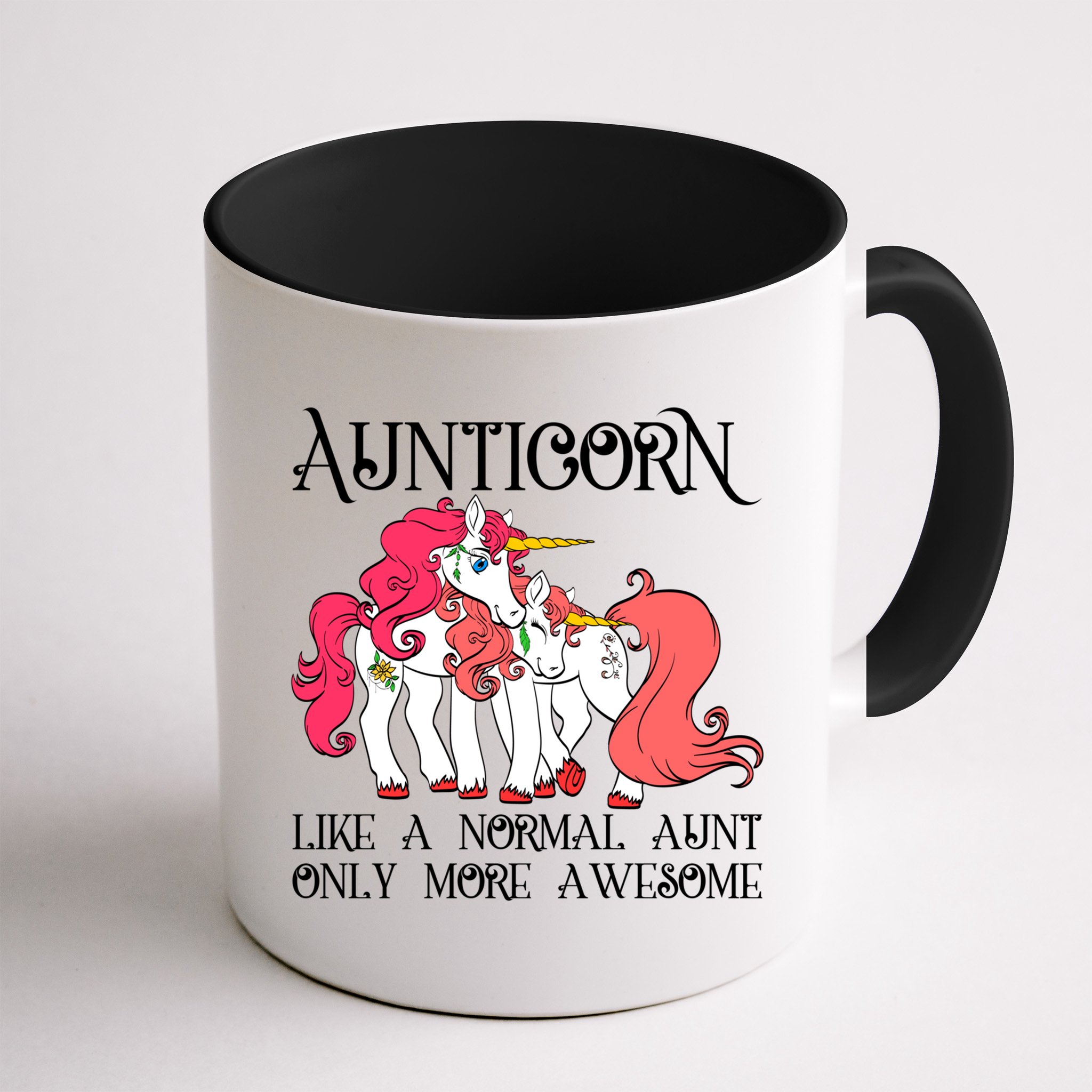 Aunt Unicorn Cute Aunticorn With Unicorn Aunts Niece Gift Mug