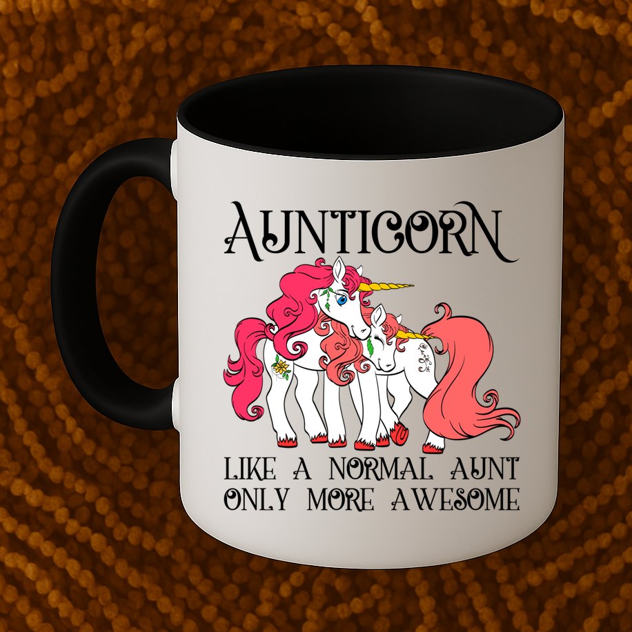 Aunt Unicorn Cute Aunticorn With Unicorn Aunts Niece Gift Mug