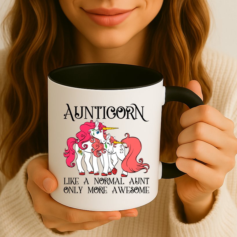 Aunt Unicorn Cute Aunticorn With Unicorn Aunts Niece Gift Mug