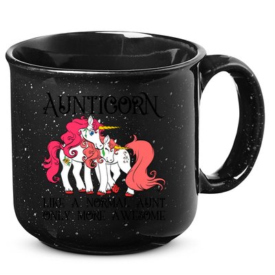 Aunt Unicorn Cute Aunticorn With Unicorn Aunts Niece Gift 15oz Campfire Ceramic Mug