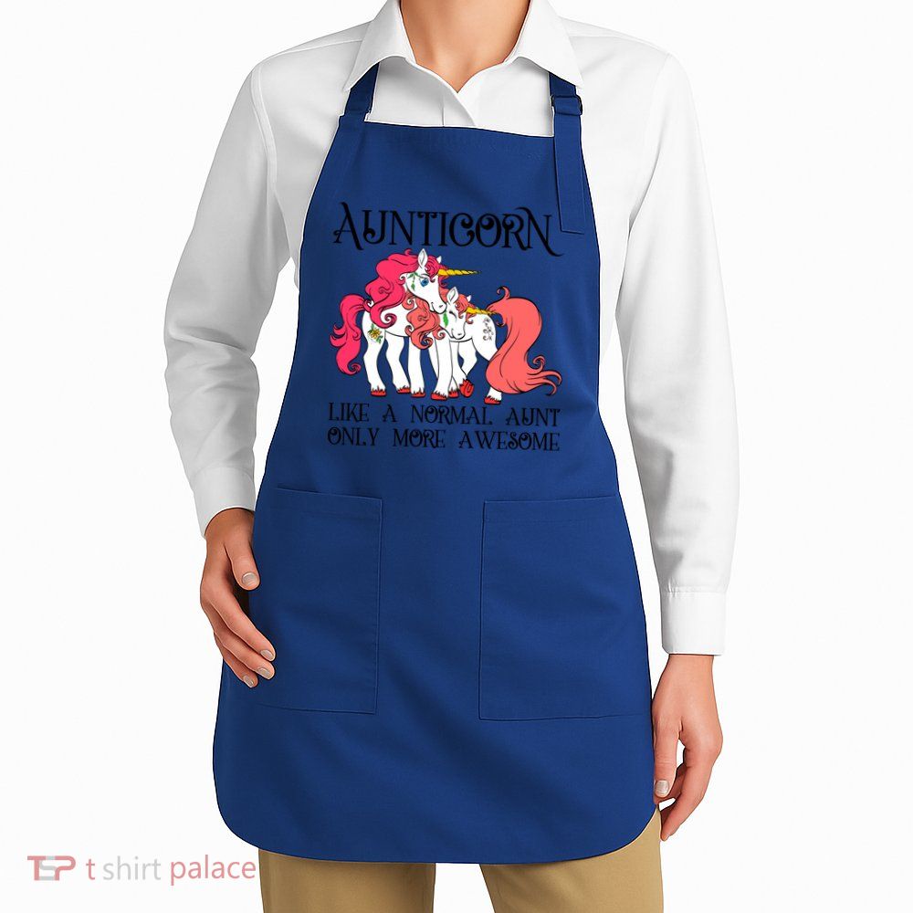 Aunt Unicorn Cute Aunticorn With Unicorn Aunts Niece Gift Apron
