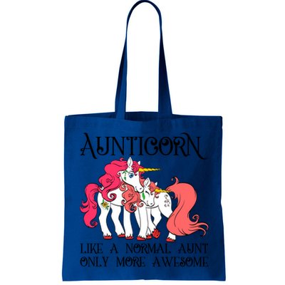 Aunt Unicorn Cute Aunticorn With Unicorn Aunts Niece Gift Bag
