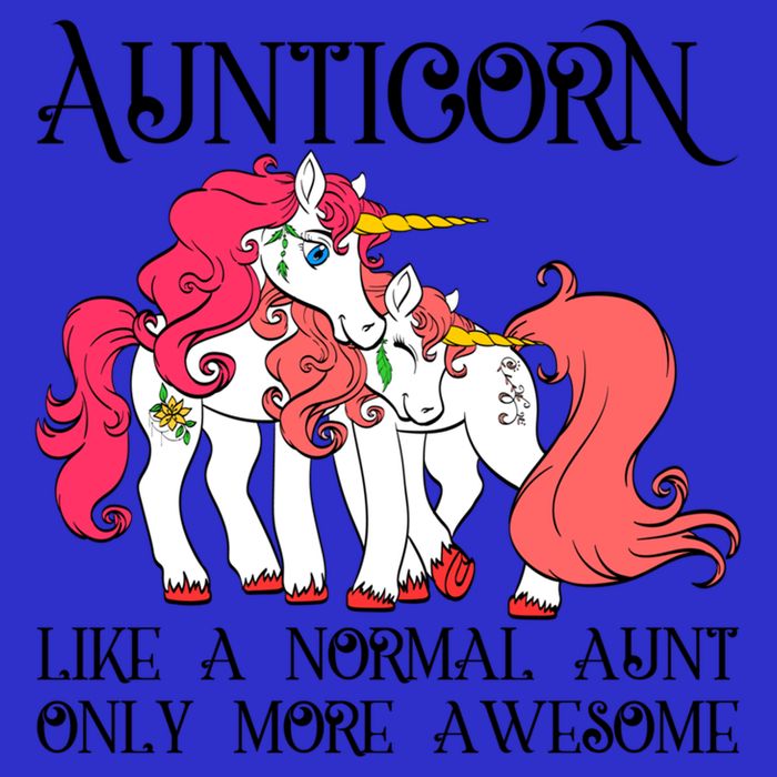 Aunt Unicorn Cute Aunticorn With Unicorn Aunts Niece Gift Bag