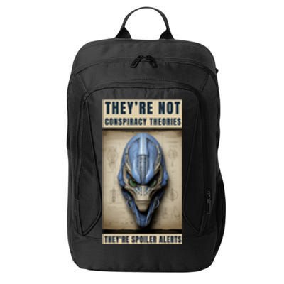 Alien Ufo Conspiracy Theory Disclosure City Backpack