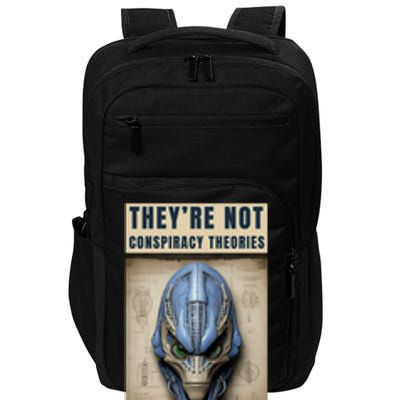 Alien Ufo Conspiracy Theory Disclosure Impact Tech Backpack