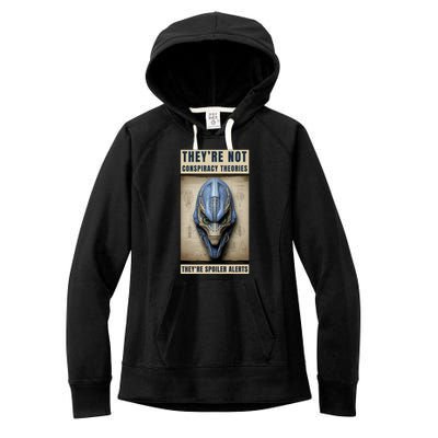 Alien Ufo Conspiracy Theory Disclosure Women's Fleece Hoodie