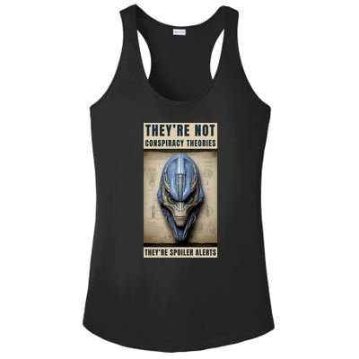 Alien Ufo Conspiracy Theory Disclosure Ladies PosiCharge Competitor Racerback Tank