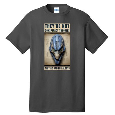 Alien Ufo Conspiracy Theory Disclosure Tall T-Shirt