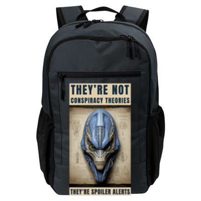 Alien Ufo Conspiracy Theory Disclosure Daily Commute Backpack