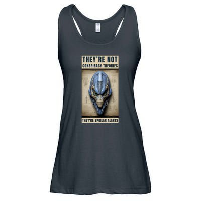 Alien Ufo Conspiracy Theory Disclosure Ladies Essential Flowy Tank