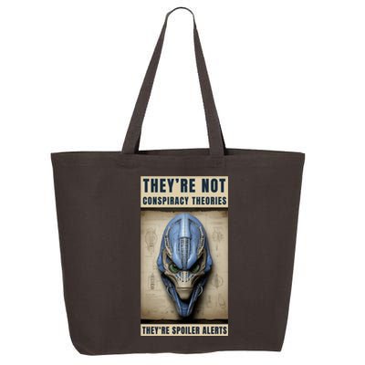 Alien Ufo Conspiracy Theory Disclosure 25L Jumbo Tote