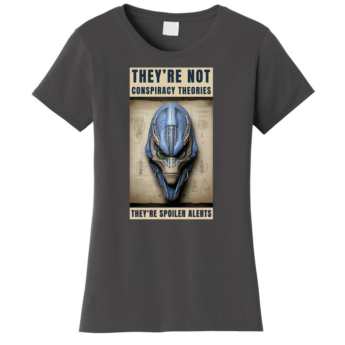 Alien Ufo Conspiracy Theory Disclosure Women's T-Shirt