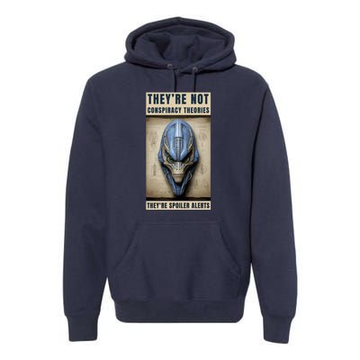 Alien Ufo Conspiracy Theory Disclosure Premium Hoodie