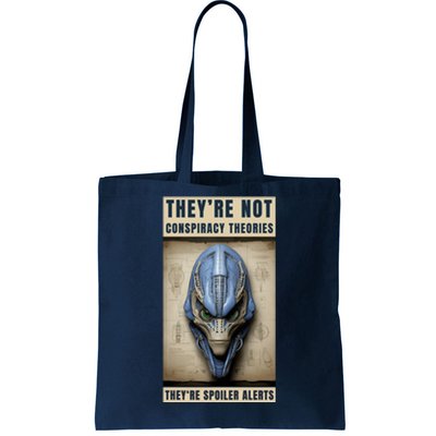 Alien Ufo Conspiracy Theory Disclosure Tote Bag