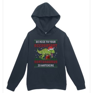 Accountant Ugly Christmas Santa Accounting Swea Urban Pullover Hoodie