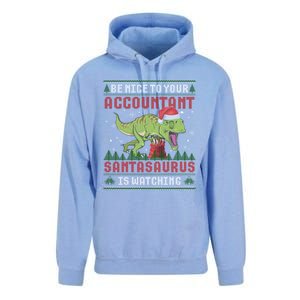 Accountant Ugly Christmas Santa Accounting Swea Unisex Surf Hoodie