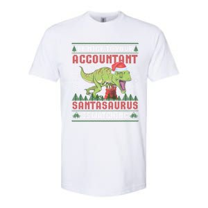 Accountant Ugly Christmas Santa Accounting Swea Softstyle CVC T-Shirt