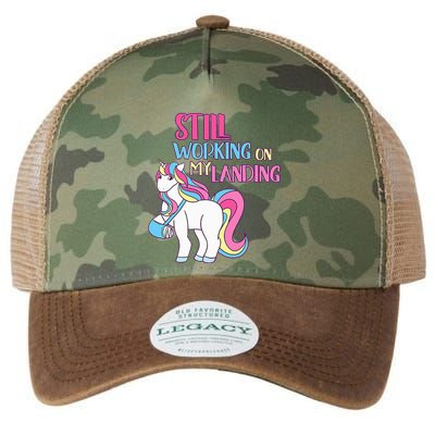 Adorable Unicorn Design for Healing Broken Arm Recovery Legacy Tie Dye Trucker Hat