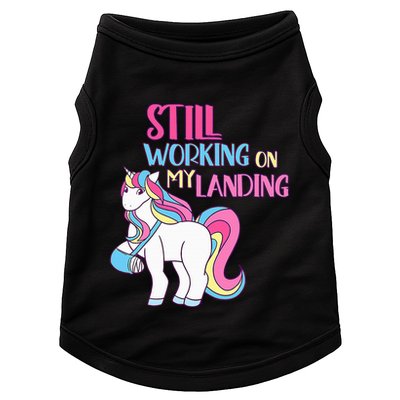 Adorable Unicorn Design for Healing Broken Arm Recovery Doggie Tank
