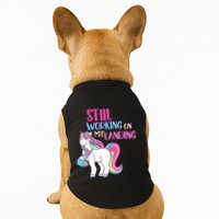 Adorable Unicorn Design for Healing Broken Arm Recovery Doggie Tank