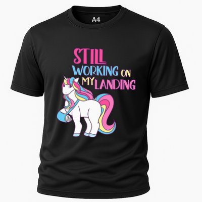Adorable Unicorn Design for Healing Broken Arm Recovery Performance Shirt