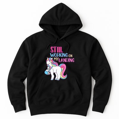 Adorable Unicorn Design for Healing Broken Arm Recovery Hoodie
