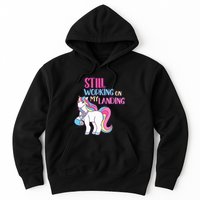 Adorable Unicorn Design for Healing Broken Arm Recovery Hoodie
