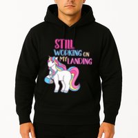 Adorable Unicorn Design for Healing Broken Arm Recovery Hoodie