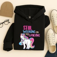 Adorable Unicorn Design for Healing Broken Arm Recovery Hoodie