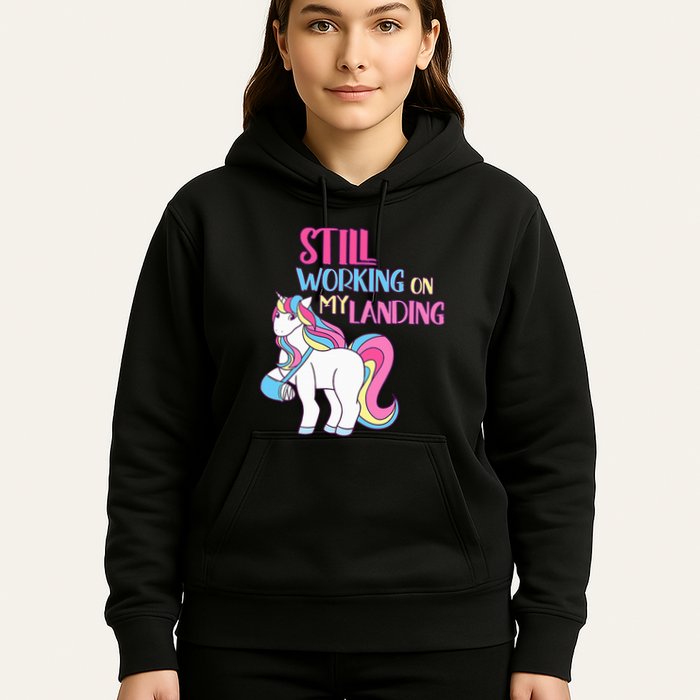 Adorable Unicorn Design for Healing Broken Arm Recovery Hoodie