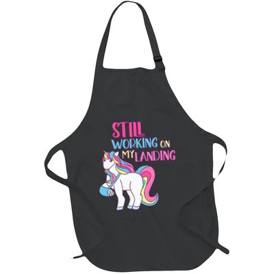 Adorable Unicorn Design for Healing Broken Arm Recovery Apron