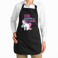 Adorable Unicorn Design for Healing Broken Arm Recovery Apron