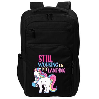 Adorable Unicorn Design for Healing Broken Arm Recovery Impact Tech Backpack
