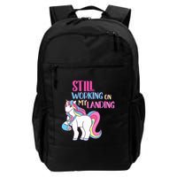 Adorable Unicorn Design for Healing Broken Arm Recovery Backpack